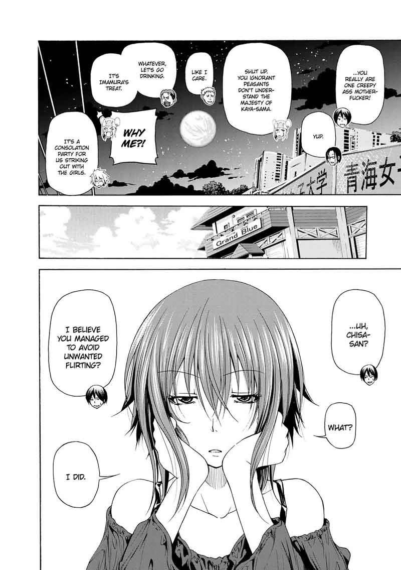 Grand Blue Chapter 25 page 43 - Chapter 25: At the Women's University Again