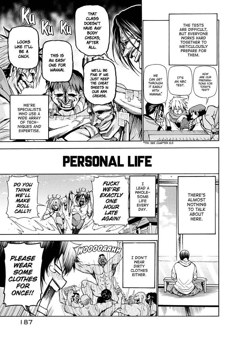 Grand Blue Chapter 25 page 61 - Chapter 25: At the Women's University Again