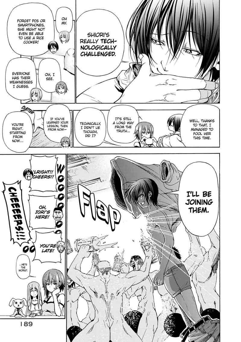 Grand Blue Chapter 25 page 63 - Chapter 25: At the Women's University Again