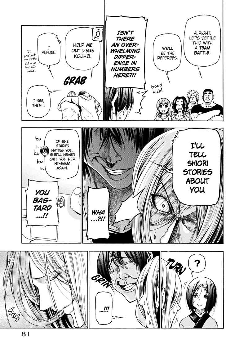 Grand Blue Chapter 27 page 35 - Chapter 27: Little Sister