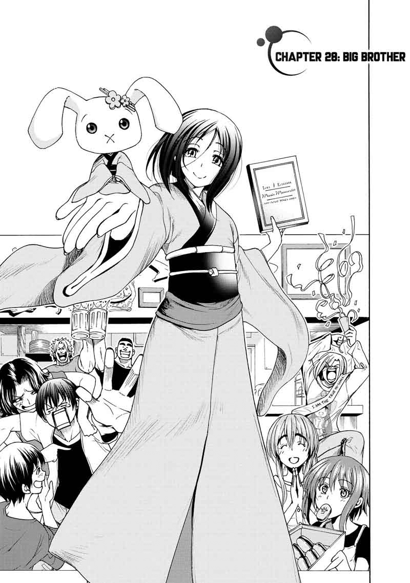 Grand Blue Chapter 28 page 4 - Chapter 28: Big Brother