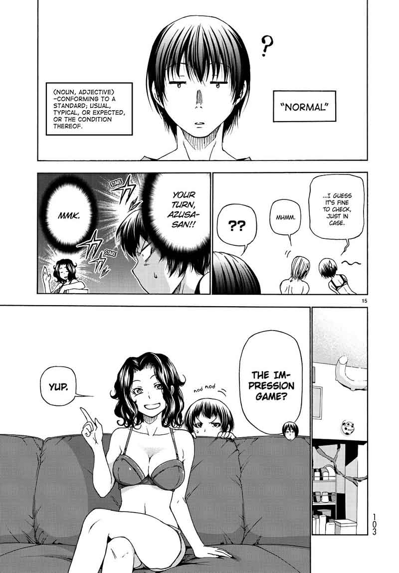 Grand Blue Chapter 29 page 14 - Chapter 29: The Impression Game