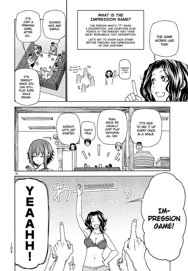 Grand Blue Chapter 29 page 15 - Chapter 29: The Impression Game