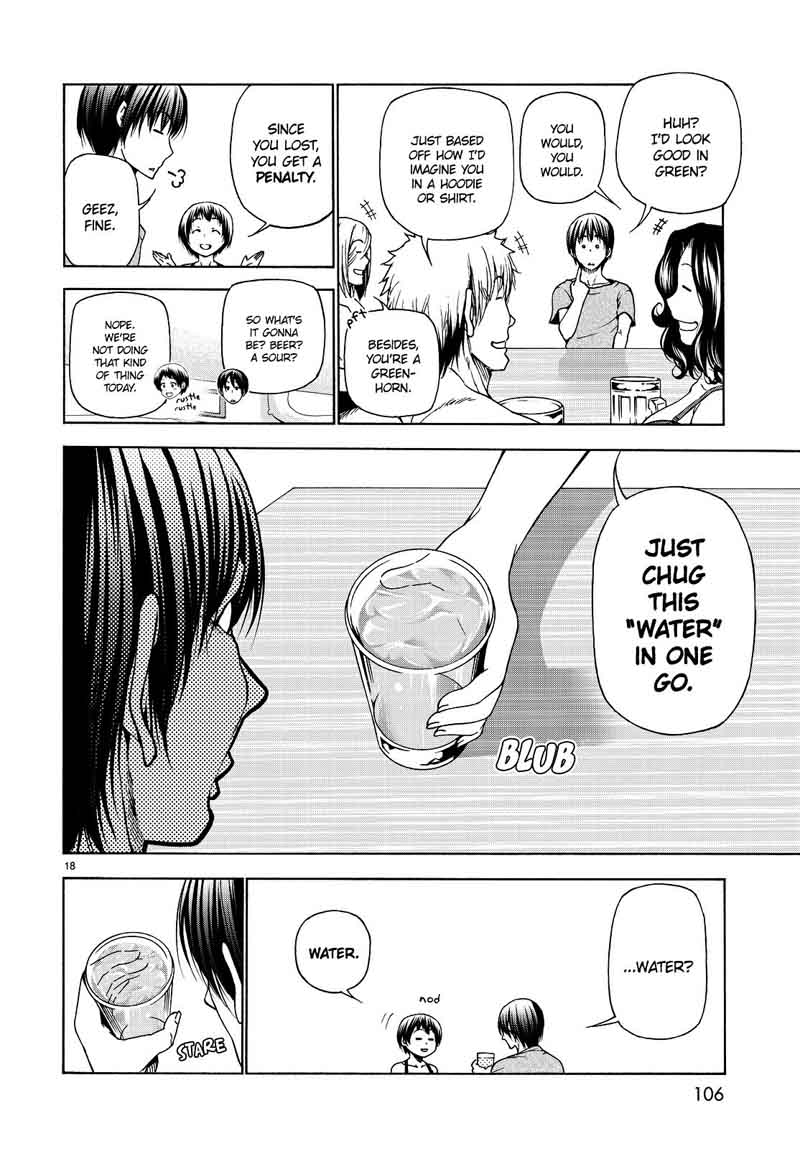 Grand Blue Chapter 29 page 17 - Chapter 29: The Impression Game