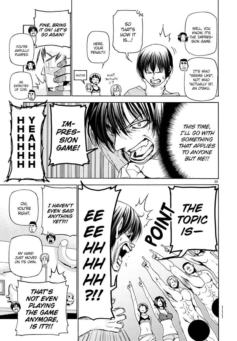 Grand Blue Chapter 29 page 22 - Chapter 29: The Impression Game