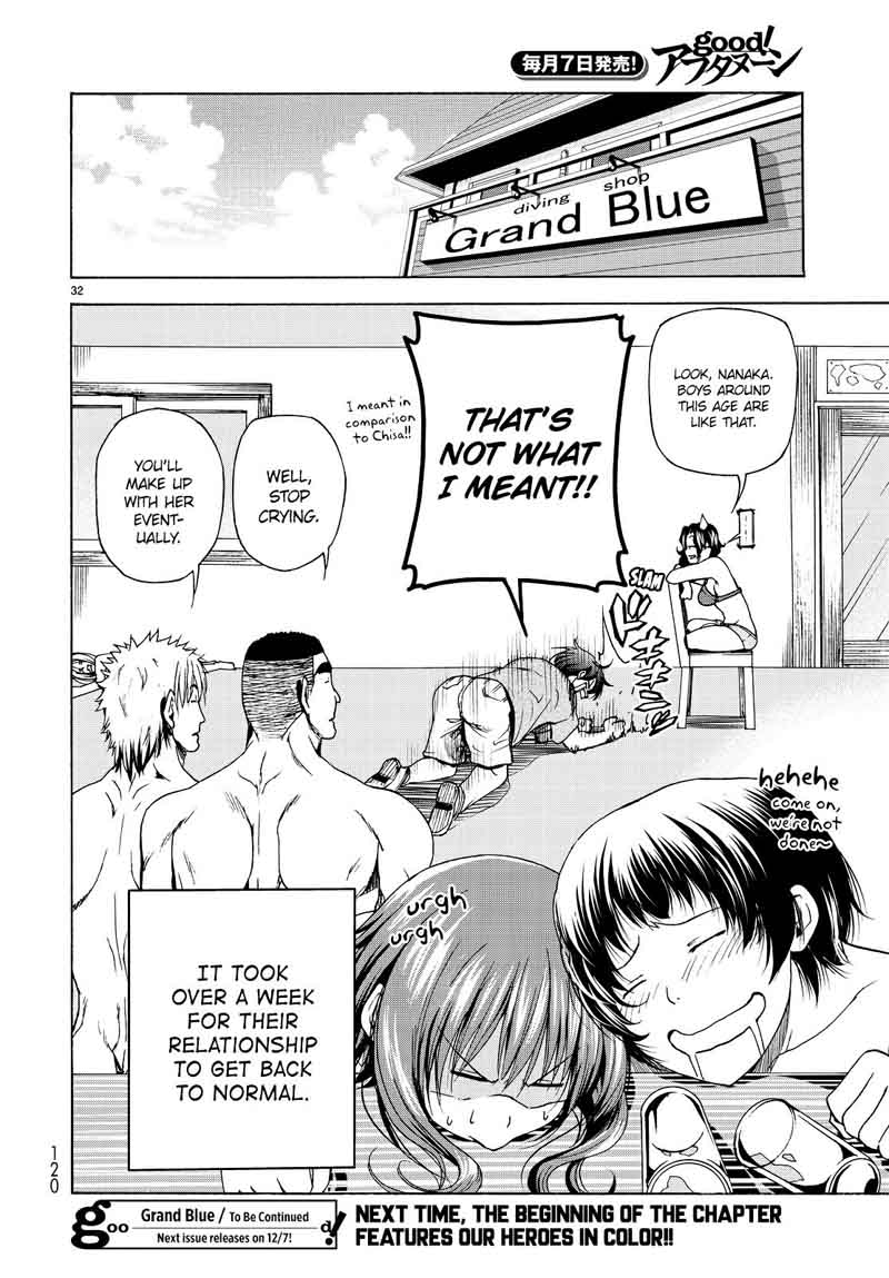 Grand Blue Chapter 29 page 31 - Chapter 29: The Impression Game