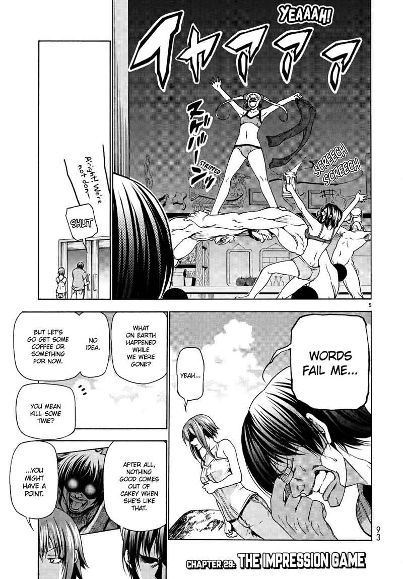 Grand Blue Chapter 29 page 4 - Chapter 29: The Impression Game
