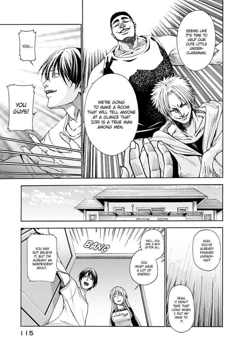 Grand Blue Chapter 3 page 17 - Chapter 3: My Room