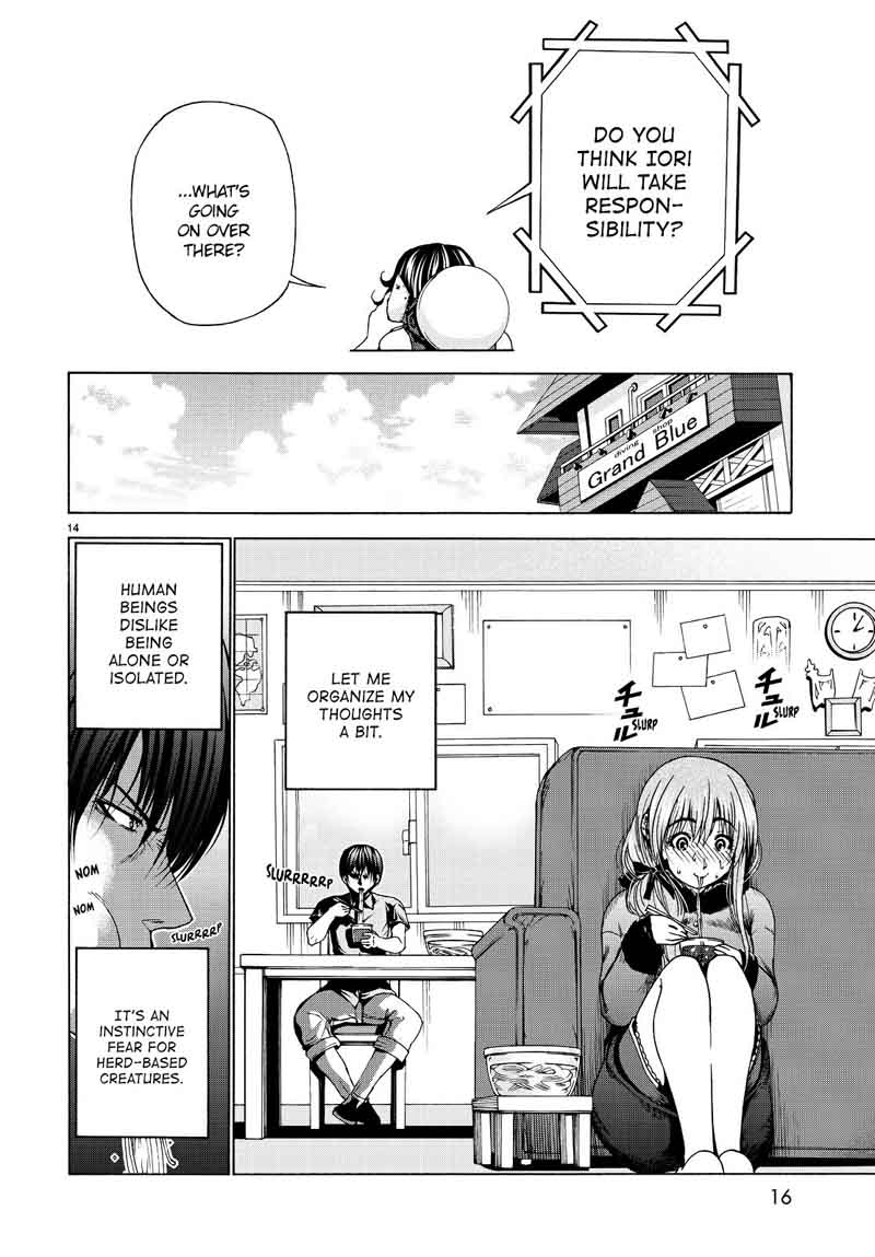 Grand Blue Chapter 30 page 14 - Chapter 30: I'm Not Stripping, Okay?