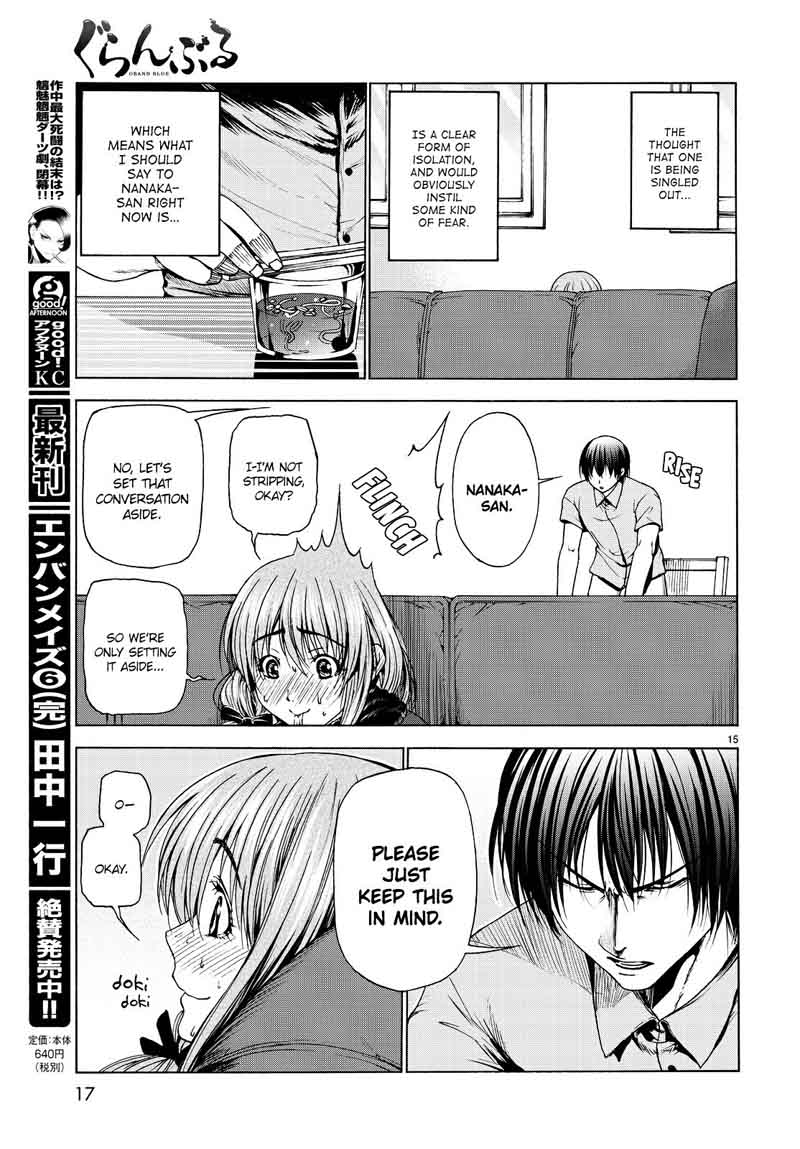 Grand Blue Chapter 30 page 15 - Chapter 30: I'm Not Stripping, Okay?
