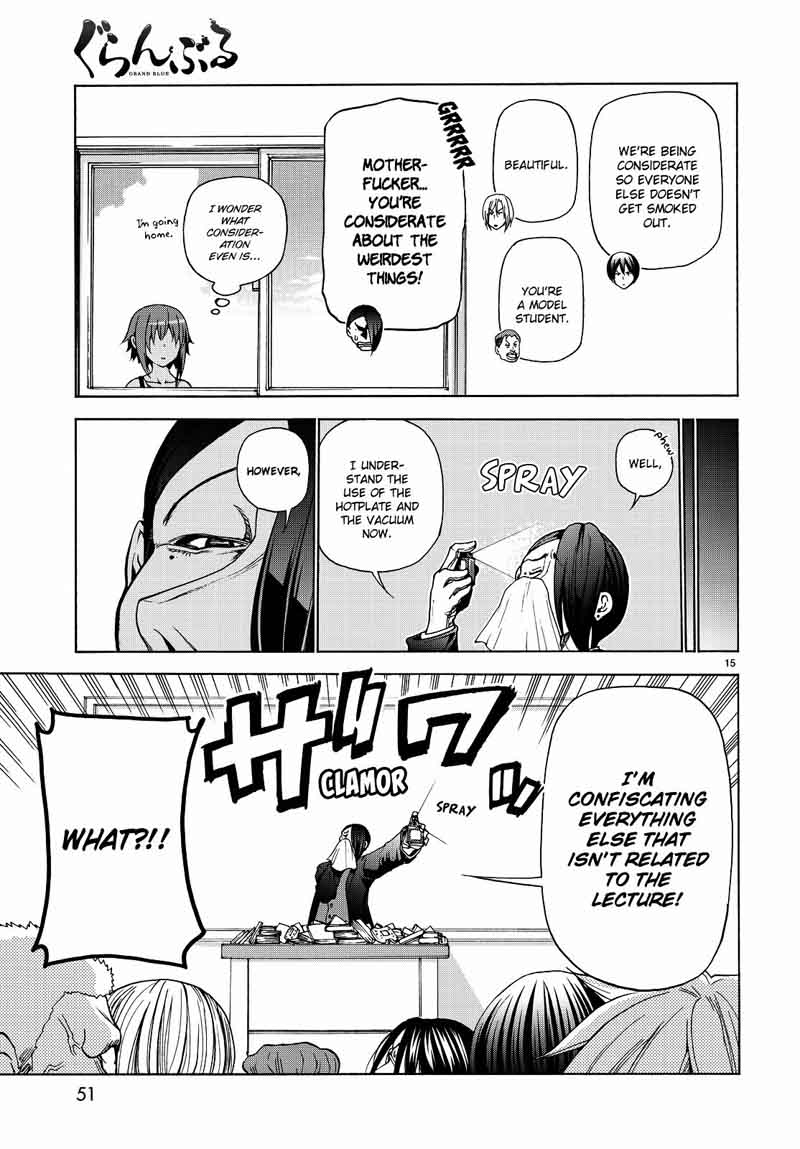 Grand Blue Chapter 31 page 16 - Chapter 31: Associate Professor
