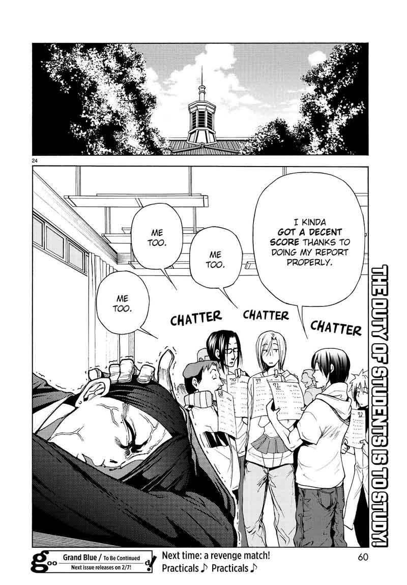 Grand Blue Chapter 31 page 25 - Chapter 31: Associate Professor