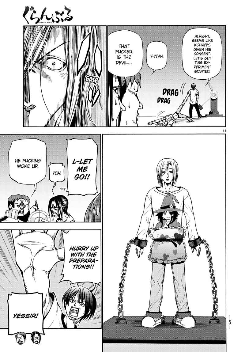 Grand Blue Chapter 32 page 11 - Chapter 32: The Charpy Impact Test