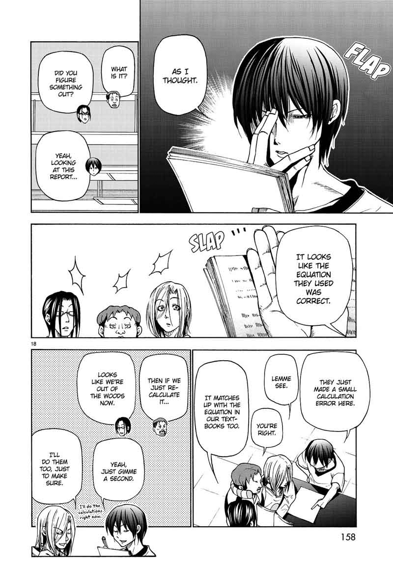 Grand Blue Chapter 32 page 18 - Chapter 32: The Charpy Impact Test
