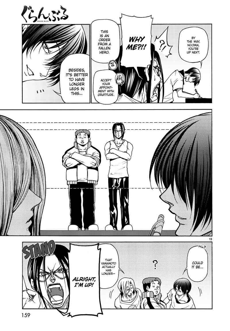 Grand Blue Chapter 32 page 19 - Chapter 32: The Charpy Impact Test