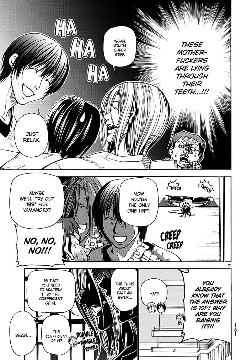 Grand Blue Chapter 32 page 21 - Chapter 32: The Charpy Impact Test