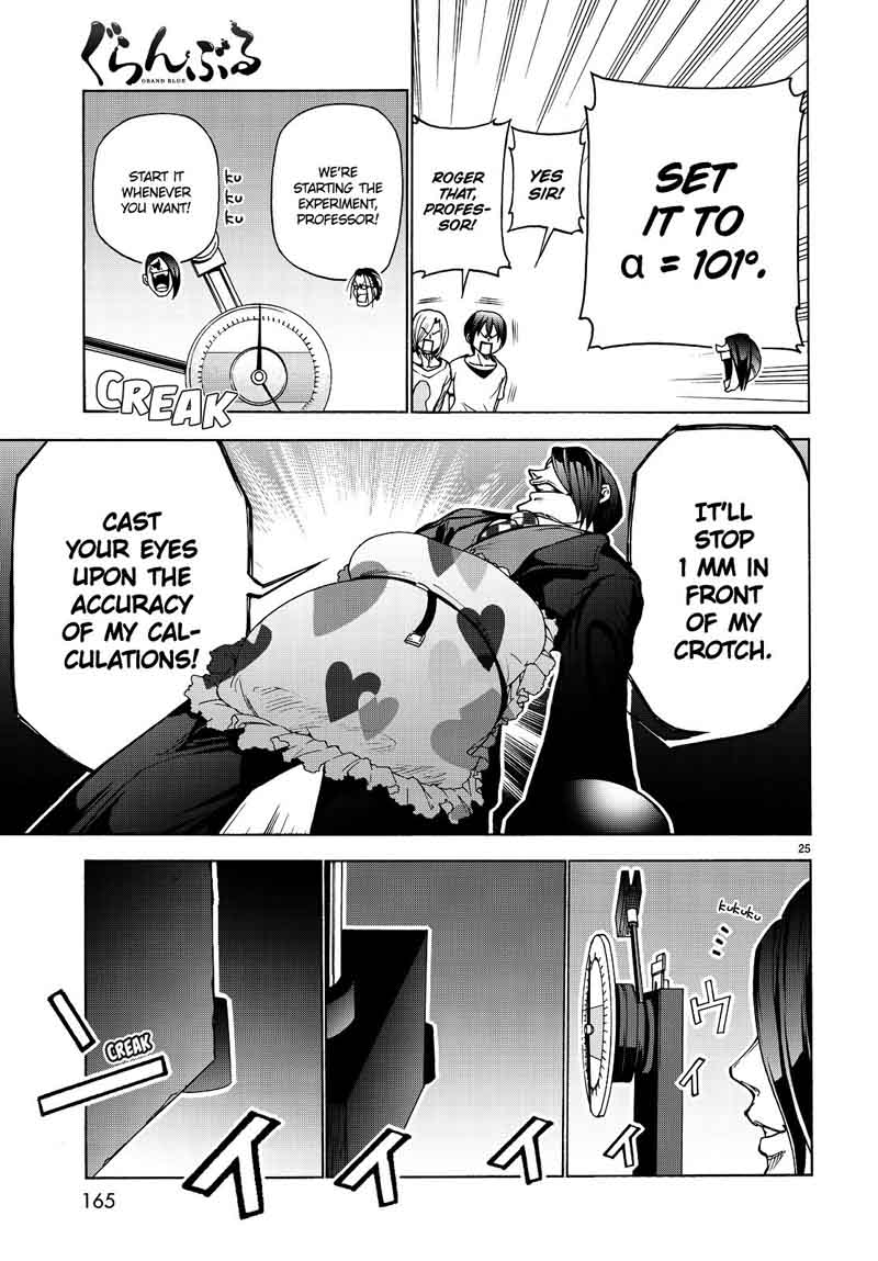 Grand Blue Chapter 32 page 25 - Chapter 32: The Charpy Impact Test