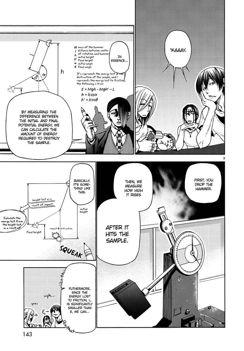 Grand Blue Chapter 32 page 3 - Chapter 32: The Charpy Impact Test