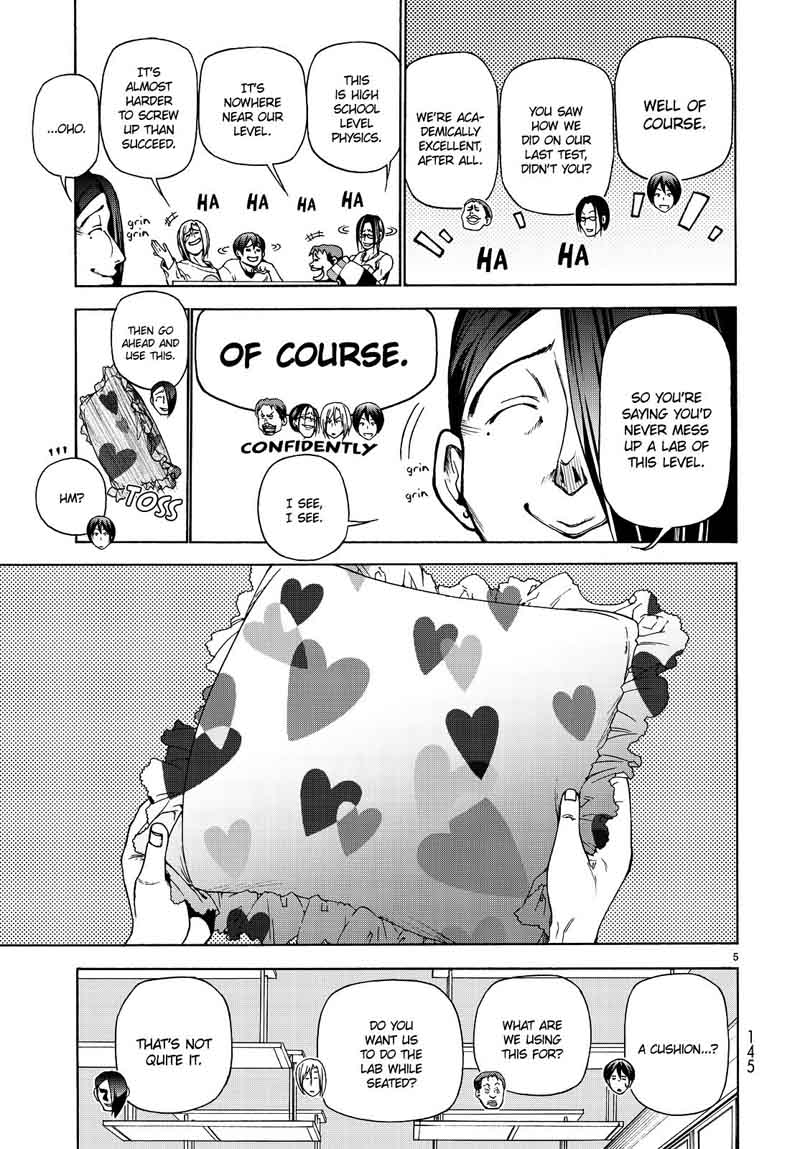 Grand Blue Chapter 32 page 5 - Chapter 32: The Charpy Impact Test
