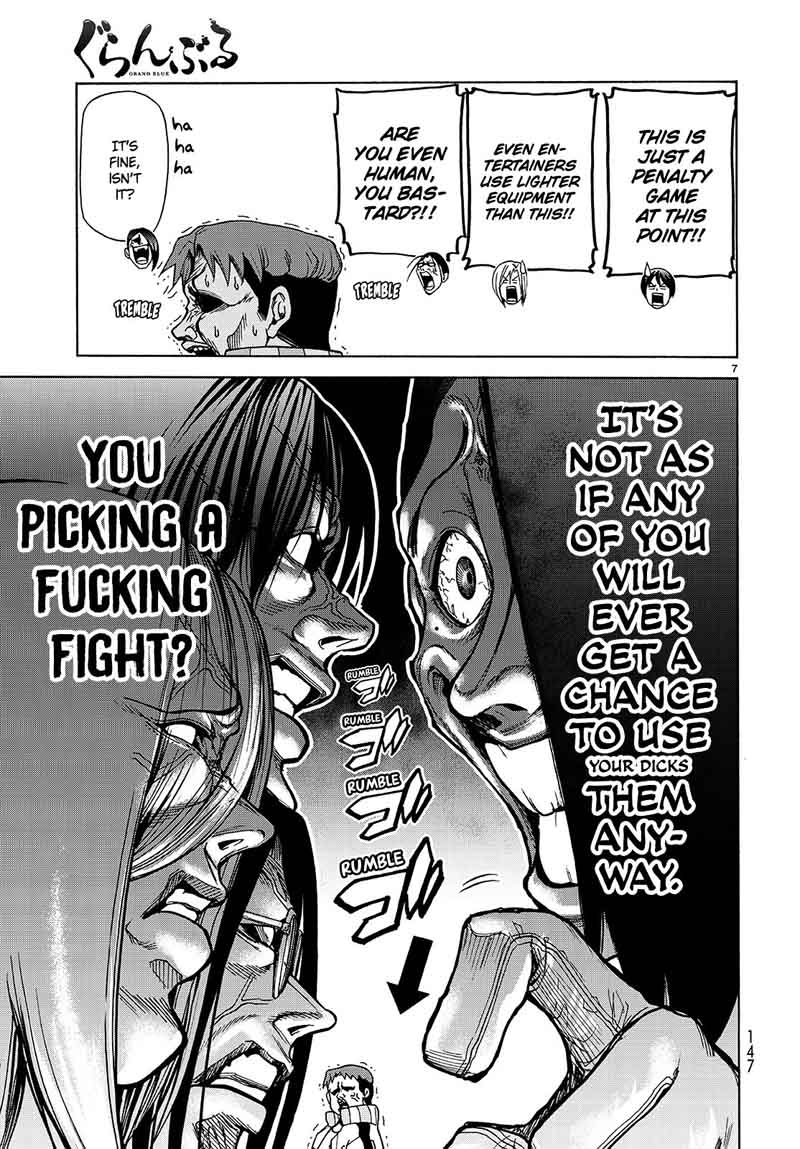 Grand Blue Chapter 32 page 7 - Chapter 32: The Charpy Impact Test
