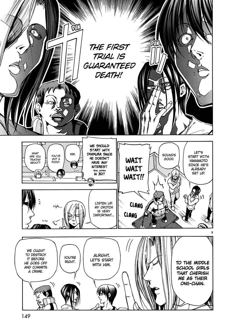 Grand Blue Chapter 32 page 9 - Chapter 32: The Charpy Impact Test