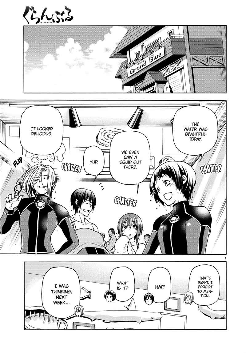 Grand Blue Chapter 33 page 1 - Chapter 33: School Camping For Adults
