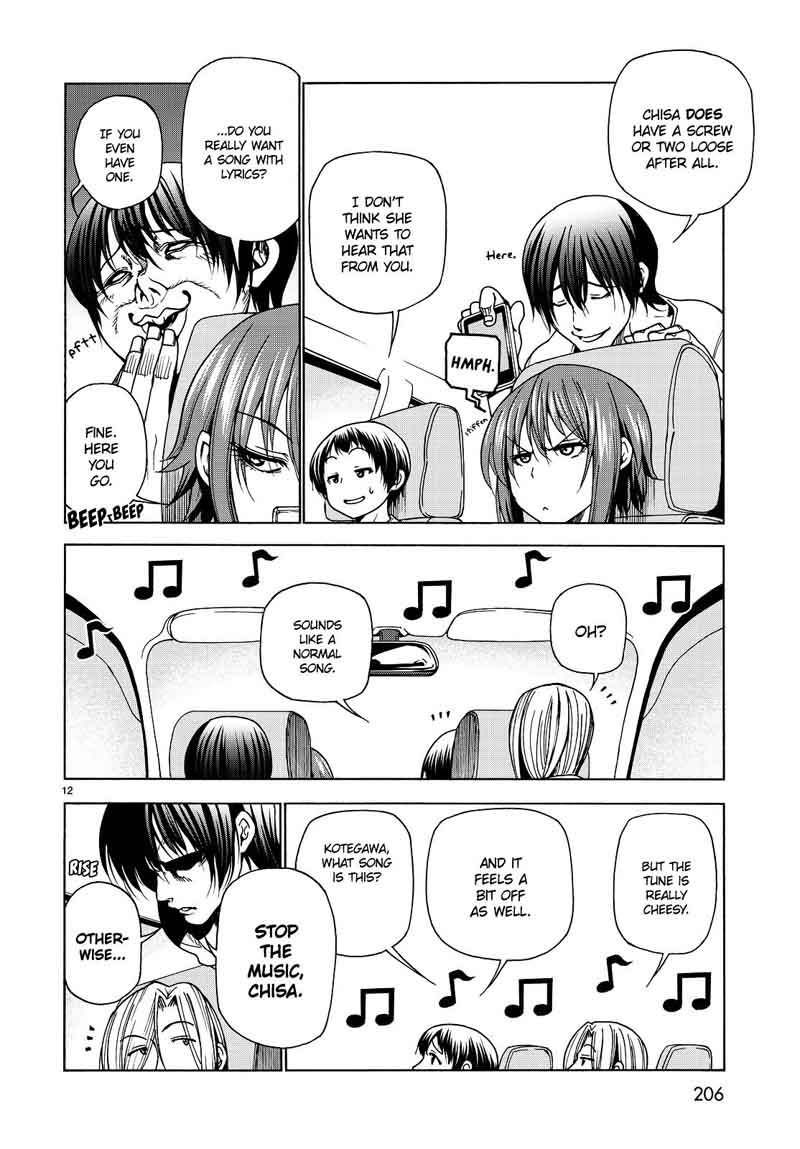 Grand Blue Chapter 33 page 12 - Chapter 33: School Camping For Adults