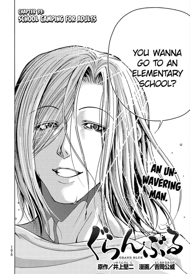 Grand Blue Chapter 33 page 2 - Chapter 33: School Camping For Adults