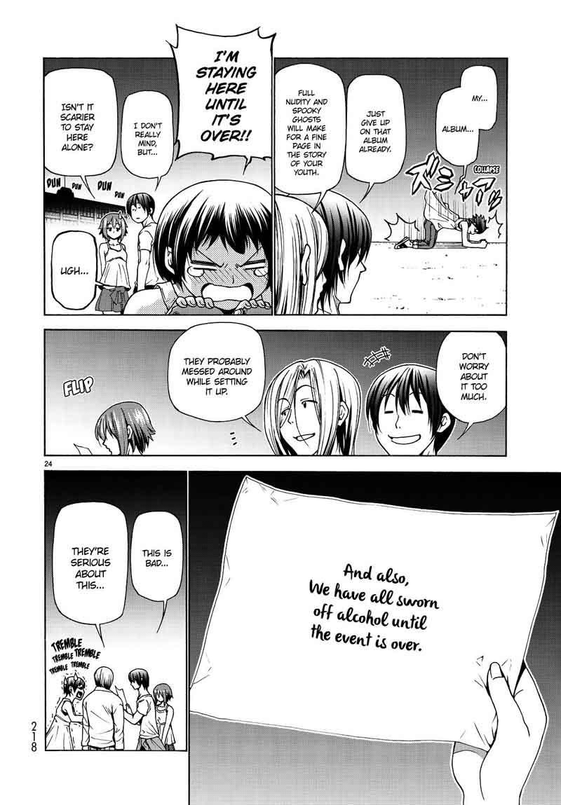 Grand Blue Chapter 33 page 24 - Chapter 33: School Camping For Adults