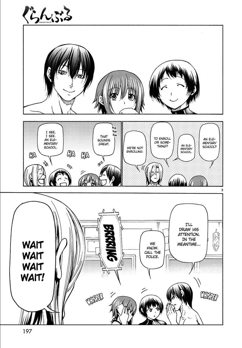 Grand Blue Chapter 33 page 3 - Chapter 33: School Camping For Adults