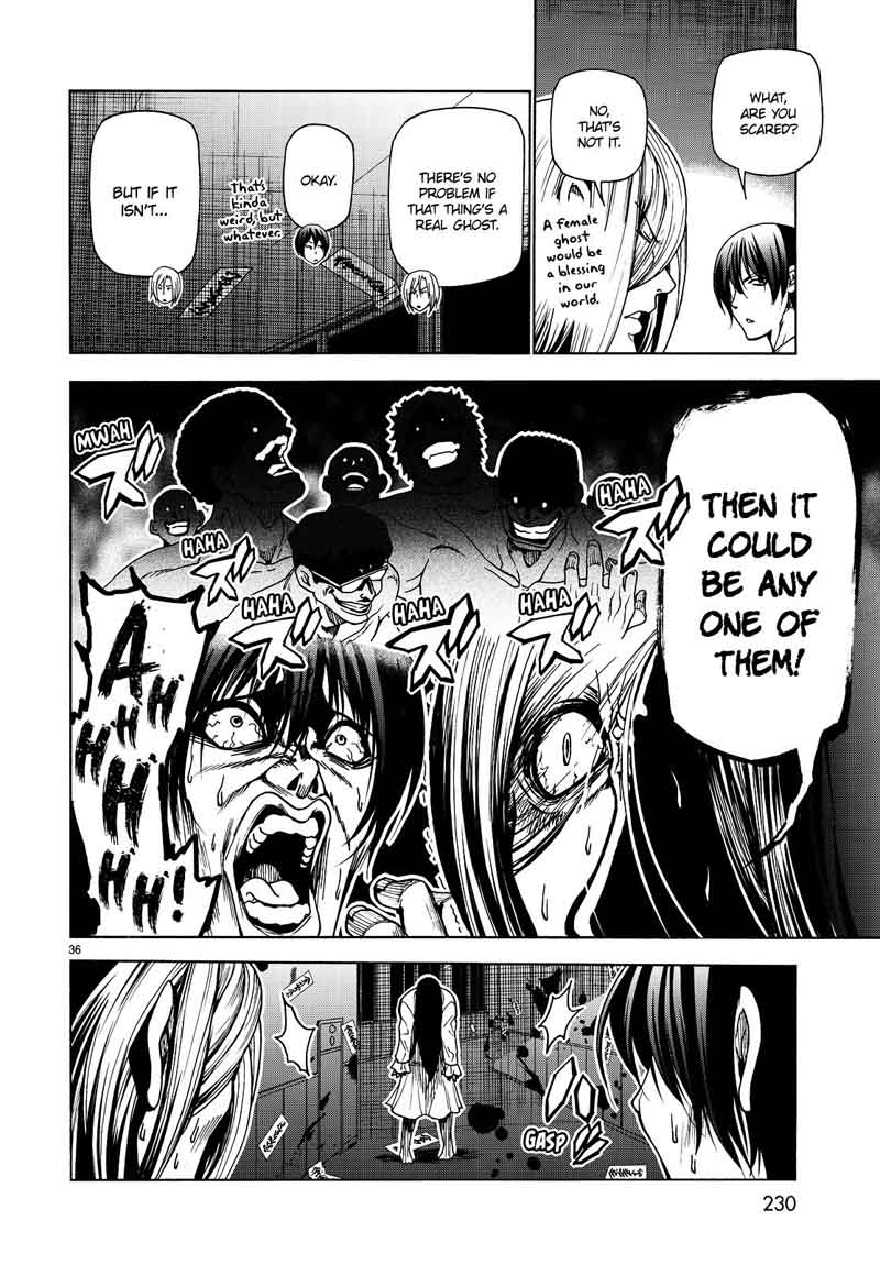 Grand Blue Chapter 33 page 36 - Chapter 33: School Camping For Adults