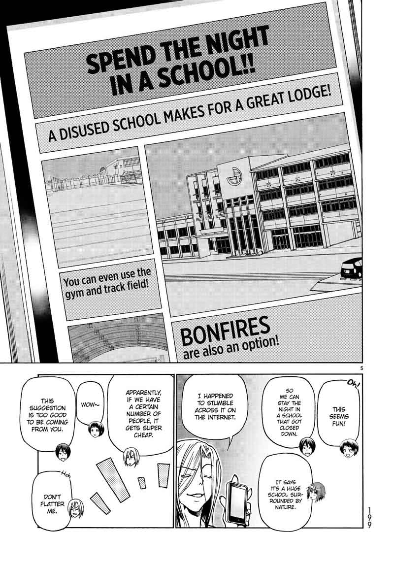 Grand Blue Chapter 33 page 5 - Chapter 33: School Camping For Adults