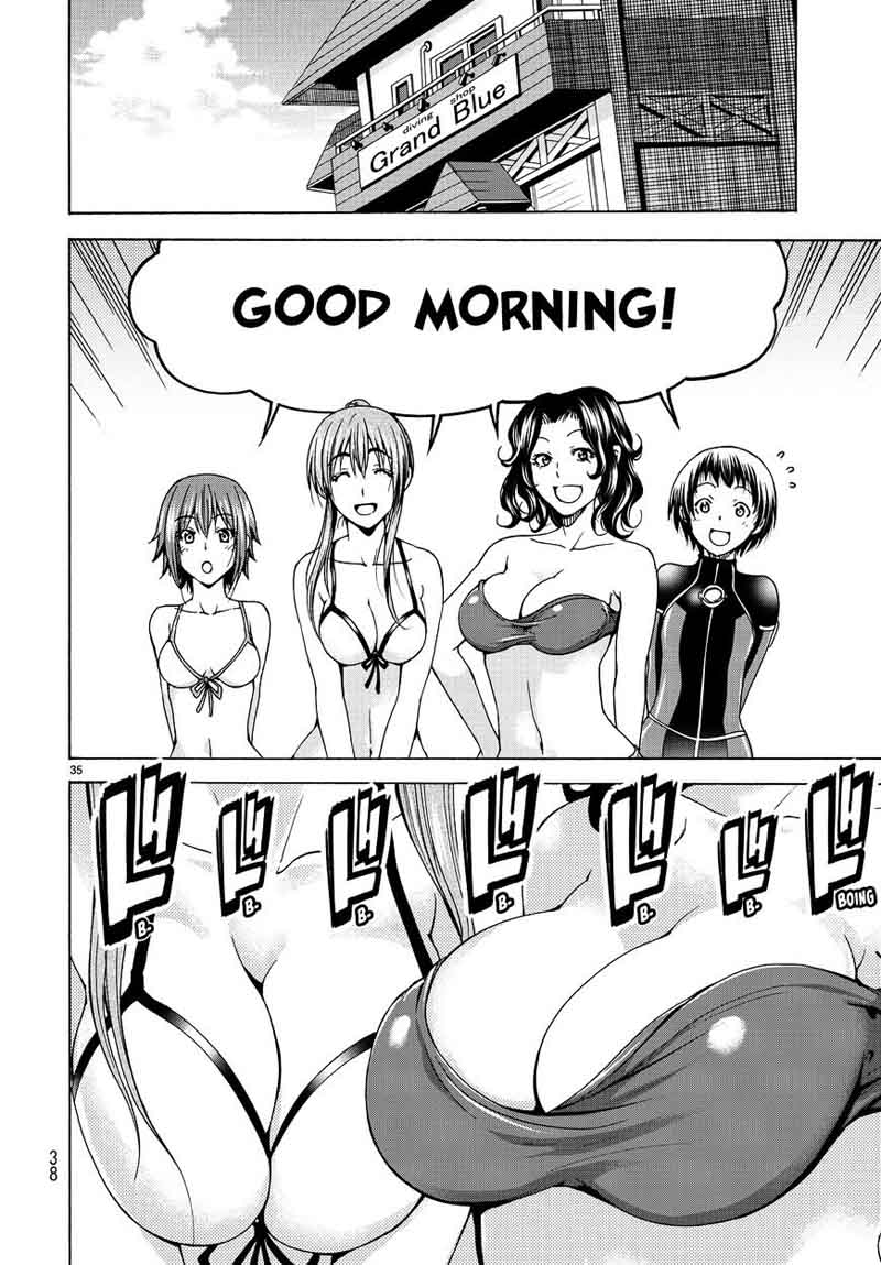 Grand Blue Chapter 34 page 36 - Chapter 34: Coworkers