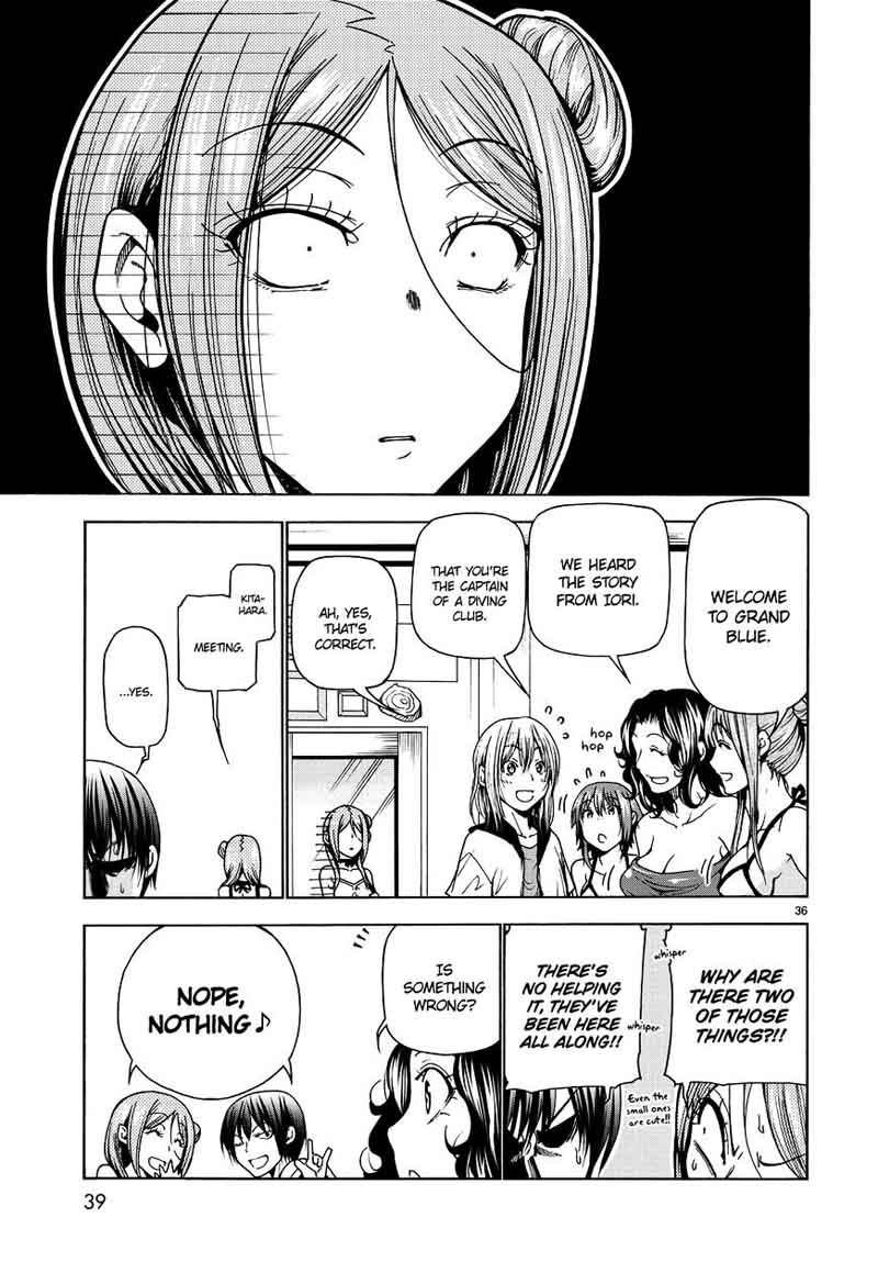 Grand Blue Chapter 34 page 37 - Chapter 34: Coworkers