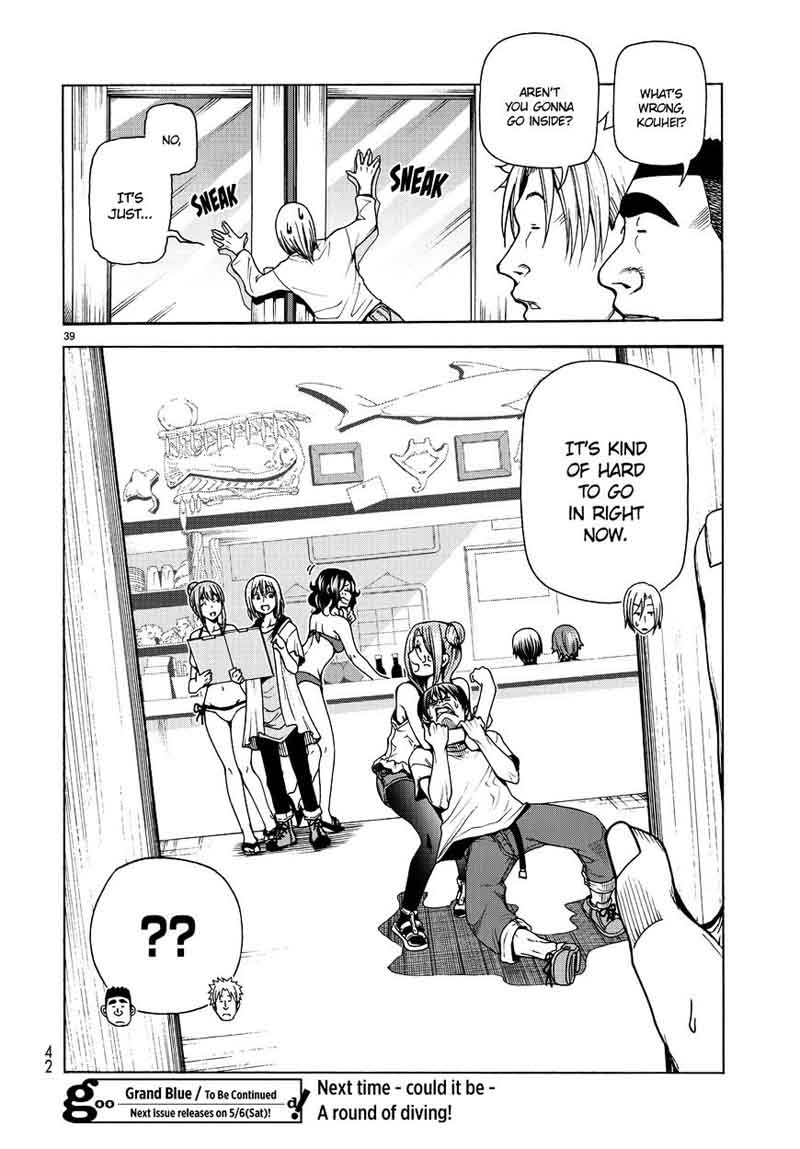 Grand Blue Chapter 34 page 40 - Chapter 34: Coworkers