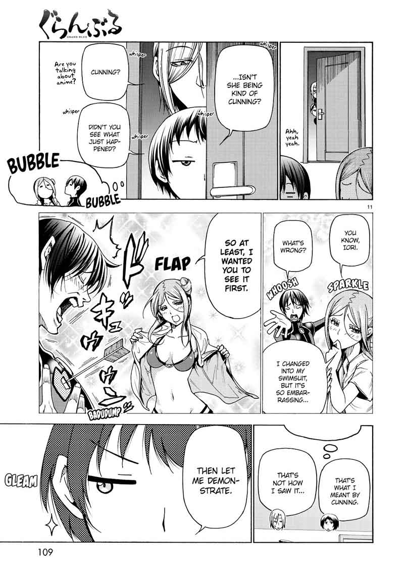 Grand Blue Chapter 35 page 11 - Chapter 35: Liked by Otoya-kun