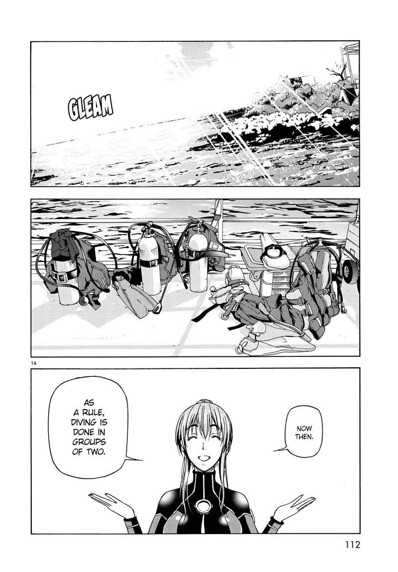Grand Blue Chapter 35 page 14 - Chapter 35: Liked by Otoya-kun