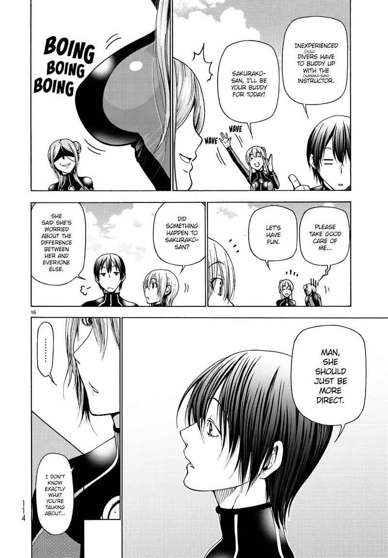 Grand Blue Chapter 35 page 16 - Chapter 35: Liked by Otoya-kun