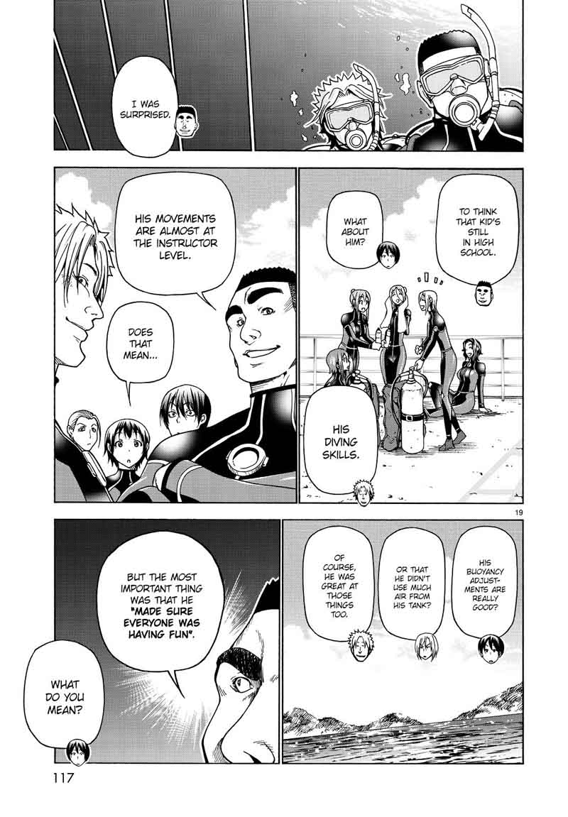 Grand Blue Chapter 35 page 19 - Chapter 35: Liked by Otoya-kun