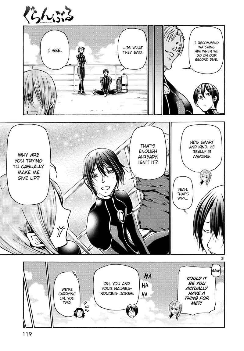 Grand Blue Chapter 35 page 21 - Chapter 35: Liked by Otoya-kun