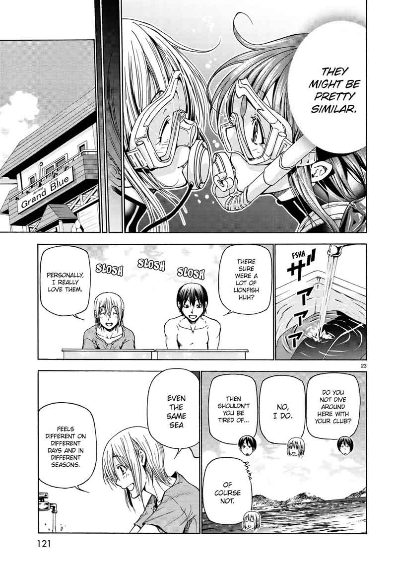 Grand Blue Chapter 35 page 23 - Chapter 35: Liked by Otoya-kun