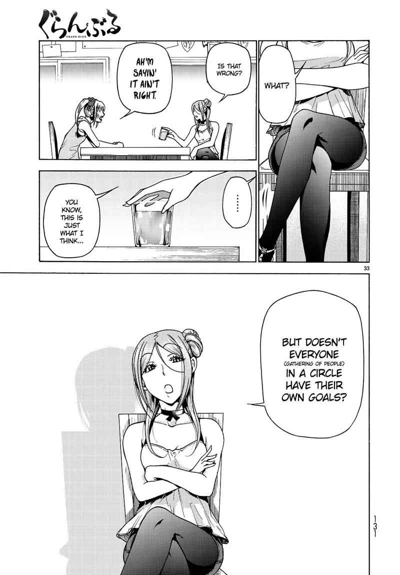 Grand Blue Chapter 35 page 33 - Chapter 35: Liked by Otoya-kun