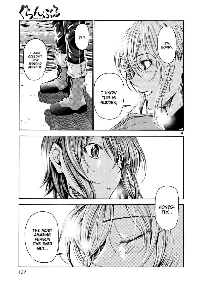 Grand Blue Chapter 35 page 39 - Chapter 35: Liked by Otoya-kun