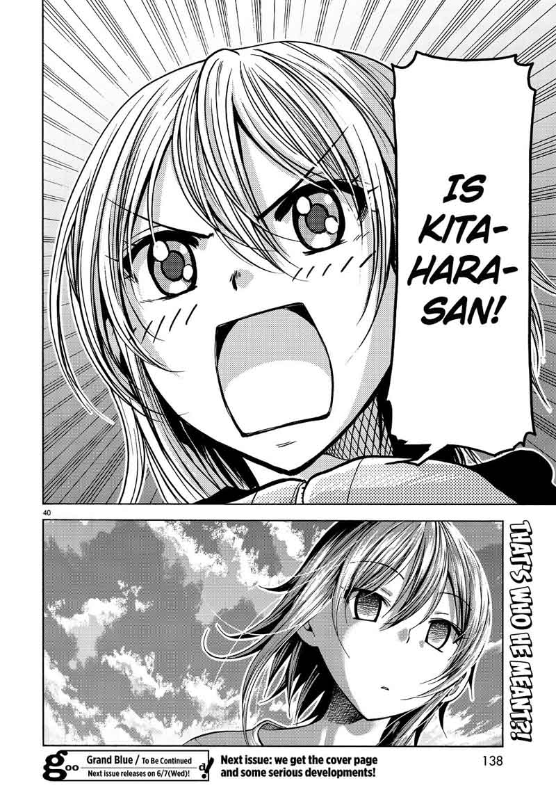 Grand Blue Chapter 35 page 40 - Chapter 35: Liked by Otoya-kun