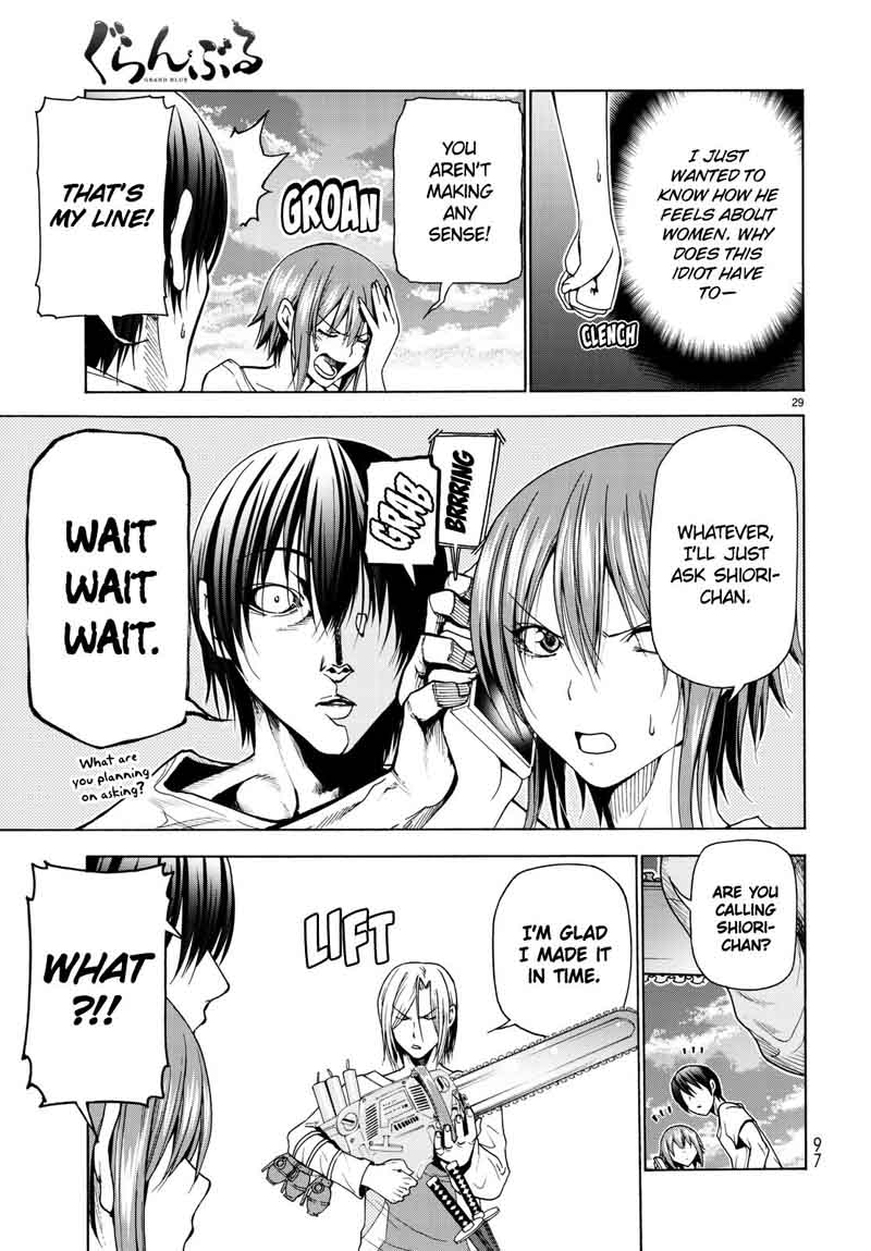Grand Blue Chapter 36 page 31 - Chapter 36: That's Who You Like?