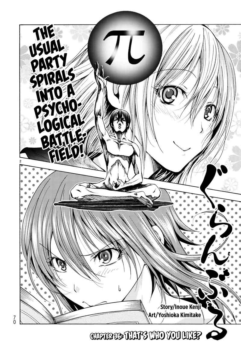 Grand Blue Chapter 36 page 4 - Chapter 36: That's Who You Like?