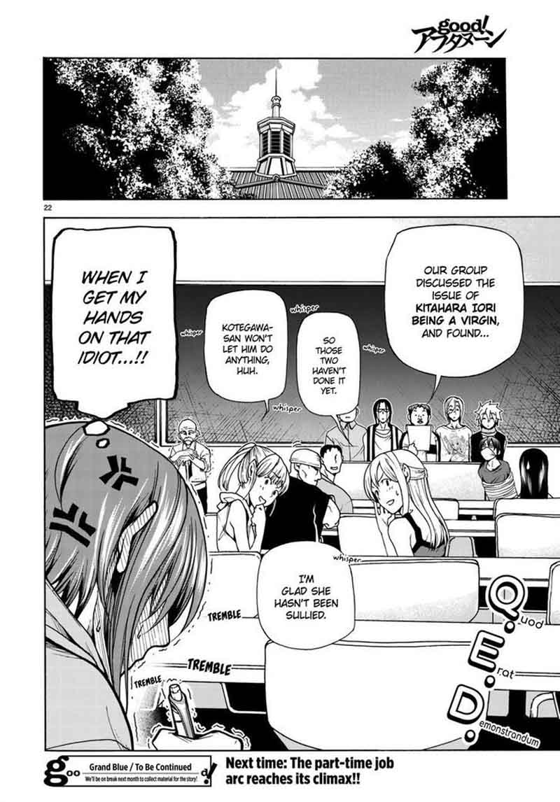 Grand Blue Chapter 37 page 21 - Chapter 37: Serious