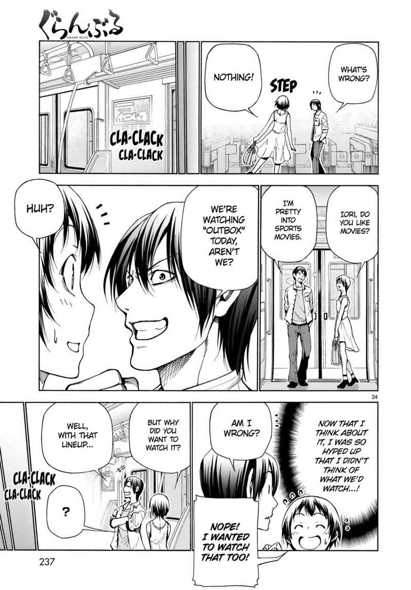 Grand Blue Chapter 38 page 25 - Chapter 38: Movie Date