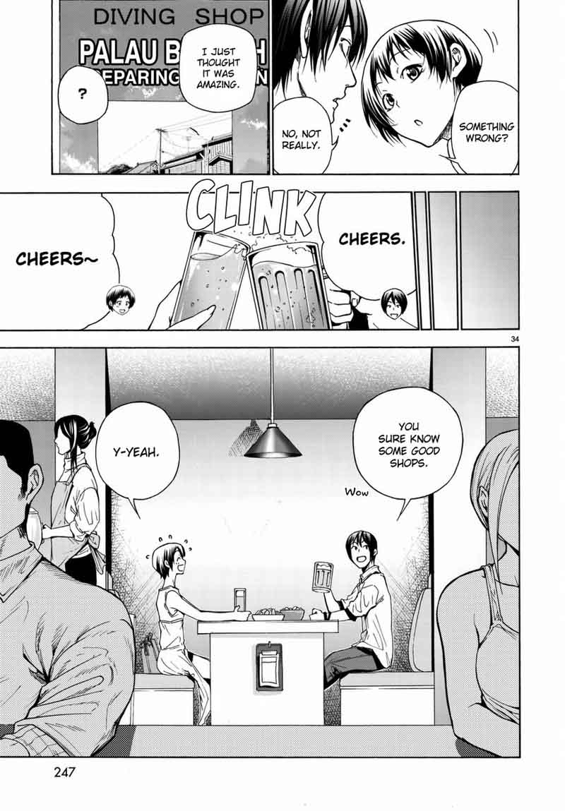 Grand Blue Chapter 38 page 35 - Chapter 38: Movie Date