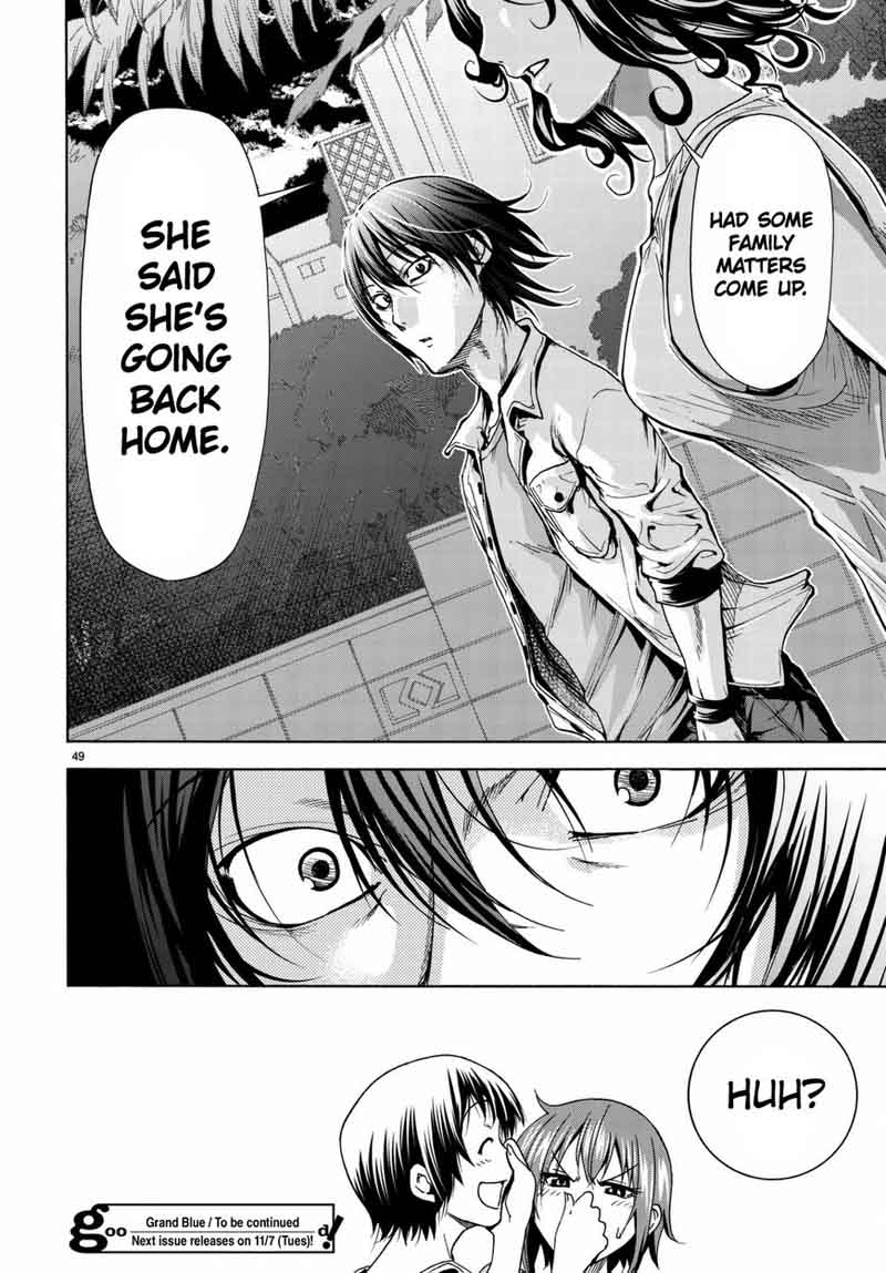 Grand Blue Chapter 38 page 49 - Chapter 38: Movie Date